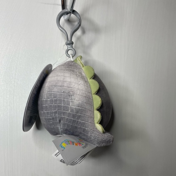 🔥BLOWOUT SALE🔥 SQUISHMALLOWS 3.5" Xander the T-Rex Plush Clip On NWT - Picture 2 of 4